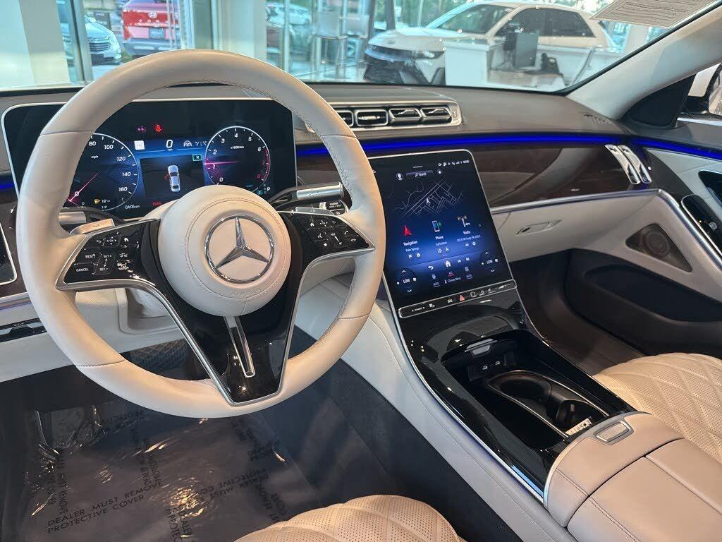 used 2022 Mercedes-Benz S-Class car, priced at $69,950
