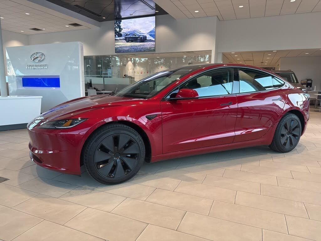 used 2025 Tesla Model 3 car, priced at $39,000