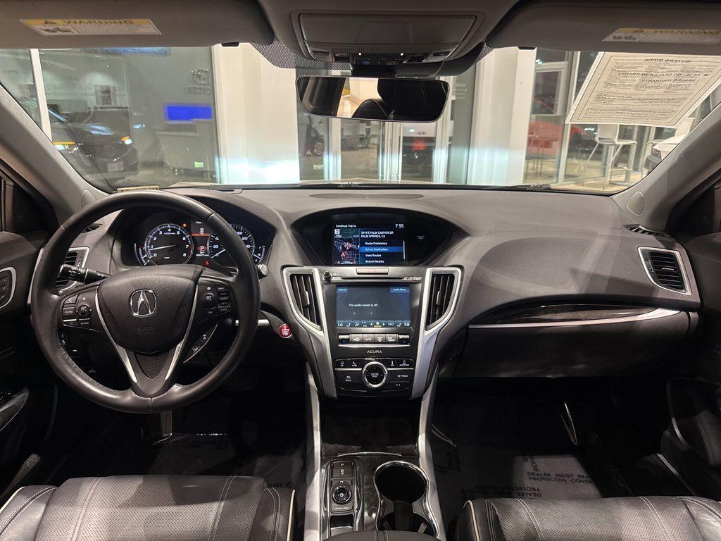 used 2018 Acura TLX car, priced at $18,500