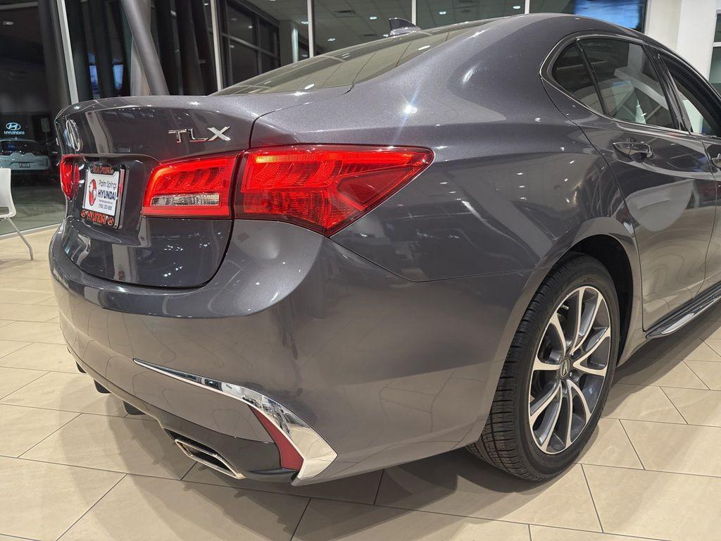 used 2018 Acura TLX car, priced at $18,500