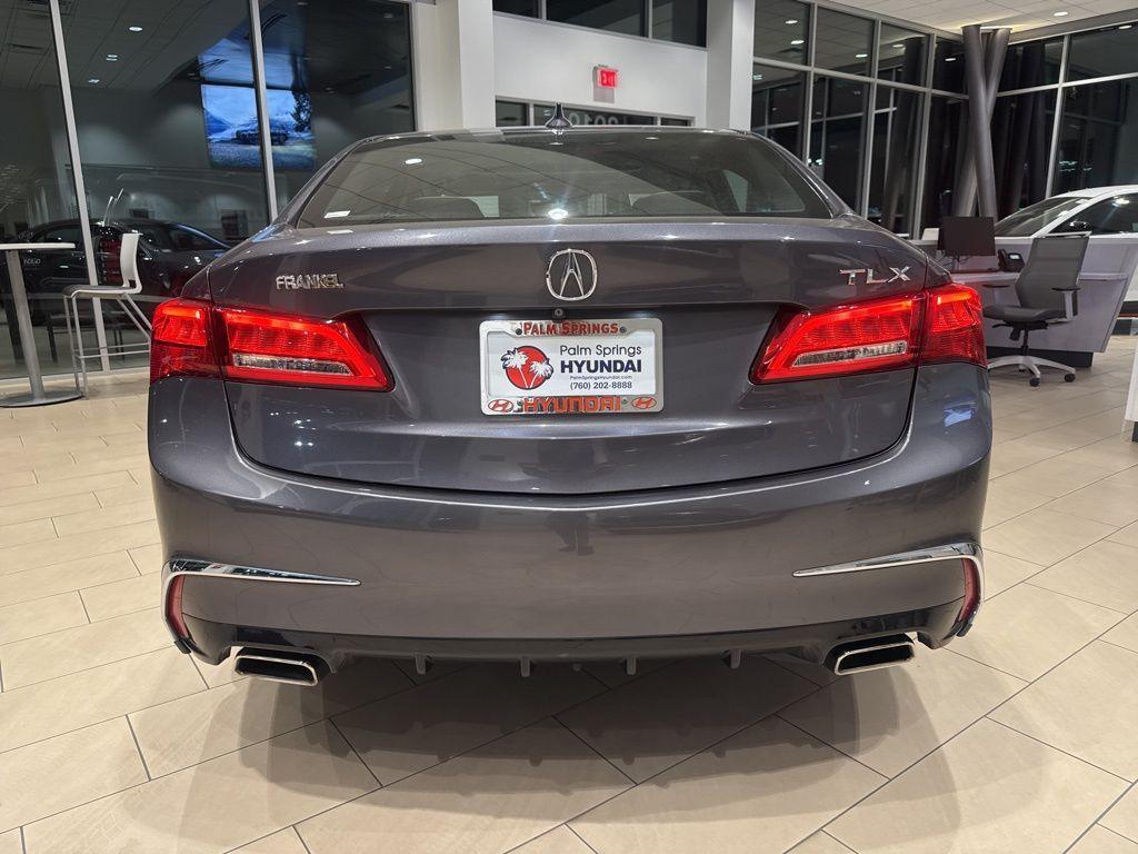 used 2018 Acura TLX car, priced at $18,500