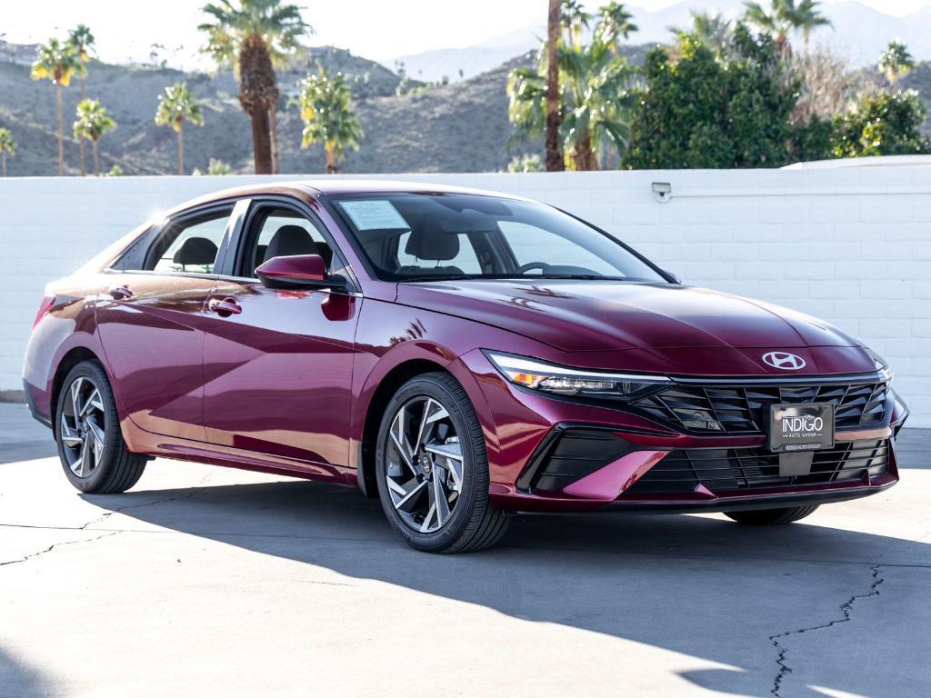 used 2024 Hyundai Elantra car, priced at $23,000