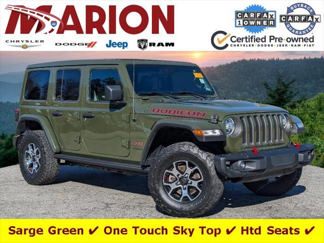 used 2021 Jeep Wrangler Unlimited car, priced at $39,971