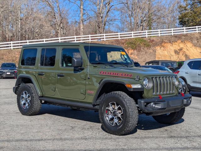 used 2021 Jeep Wrangler Unlimited car, priced at $39,971