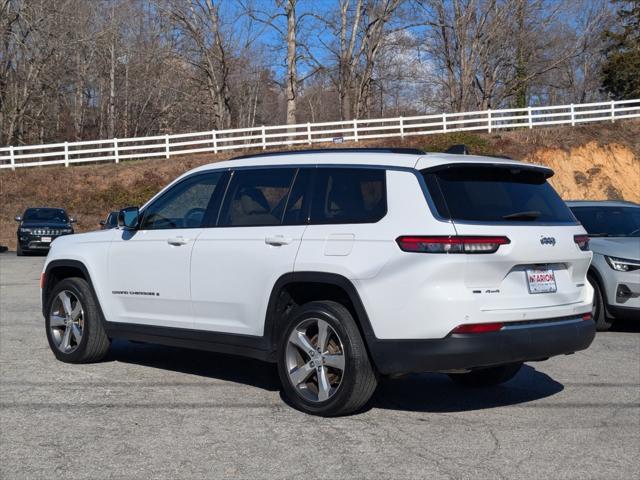 used 2021 Jeep Grand Cherokee L car, priced at $32,000