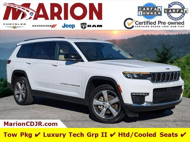 used 2021 Jeep Grand Cherokee L car, priced at $32,000