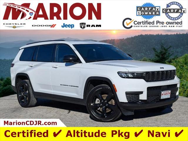 used 2021 Jeep Grand Cherokee L car, priced at $30,771