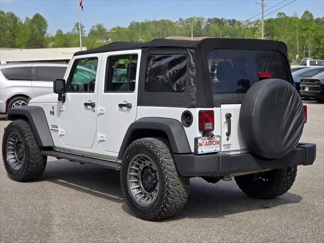 used 2017 Jeep Wrangler Unlimited car, priced at $22,573