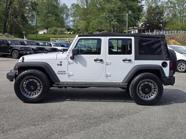 used 2017 Jeep Wrangler Unlimited car, priced at $22,573