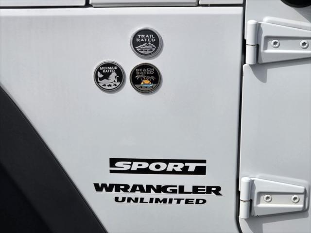 used 2017 Jeep Wrangler Unlimited car, priced at $22,573