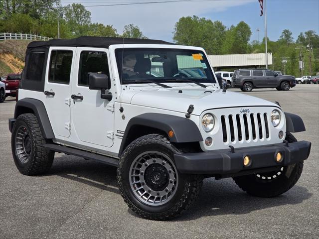 used 2017 Jeep Wrangler Unlimited car, priced at $22,573