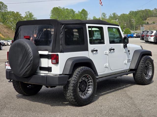used 2017 Jeep Wrangler Unlimited car, priced at $22,573