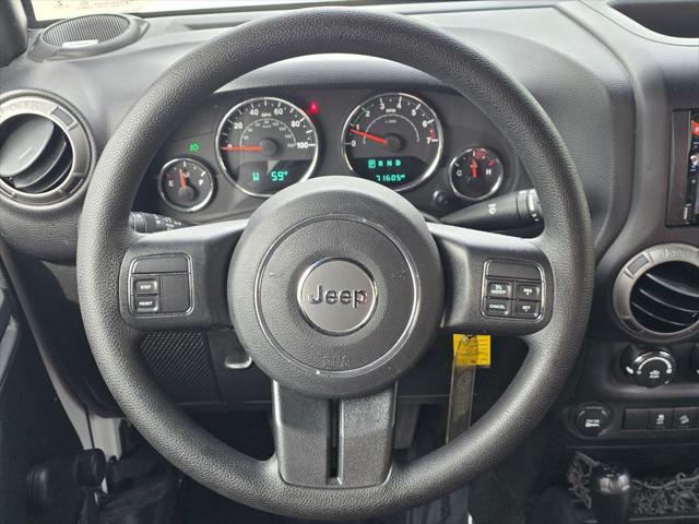 used 2017 Jeep Wrangler Unlimited car, priced at $22,573