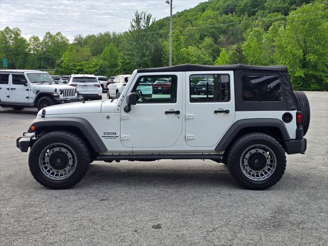 used 2017 Jeep Wrangler Unlimited car, priced at $22,573
