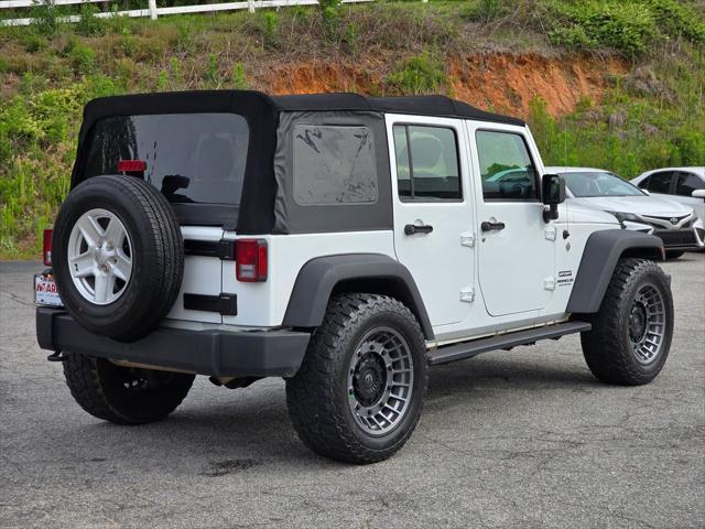 used 2017 Jeep Wrangler Unlimited car, priced at $22,573