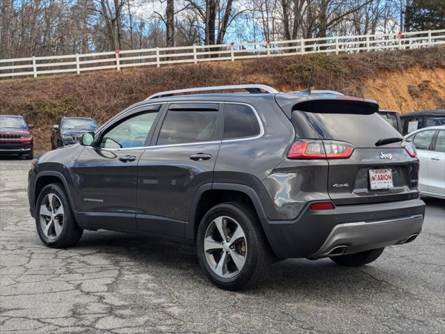 used 2021 Jeep Cherokee car, priced at $24,471