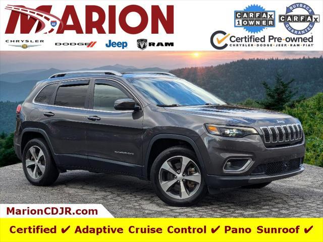 used 2021 Jeep Cherokee car, priced at $24,571