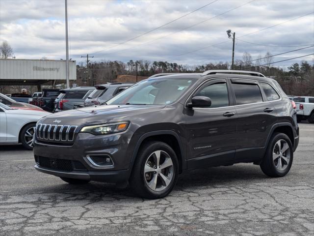 used 2021 Jeep Cherokee car, priced at $24,471