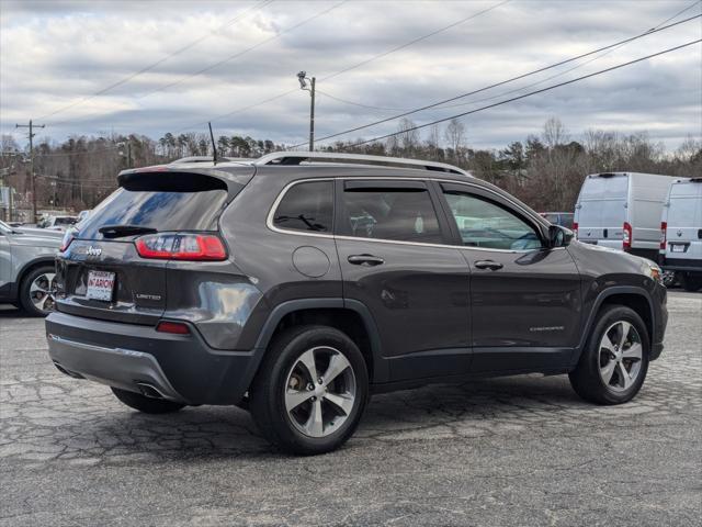 used 2021 Jeep Cherokee car, priced at $24,471