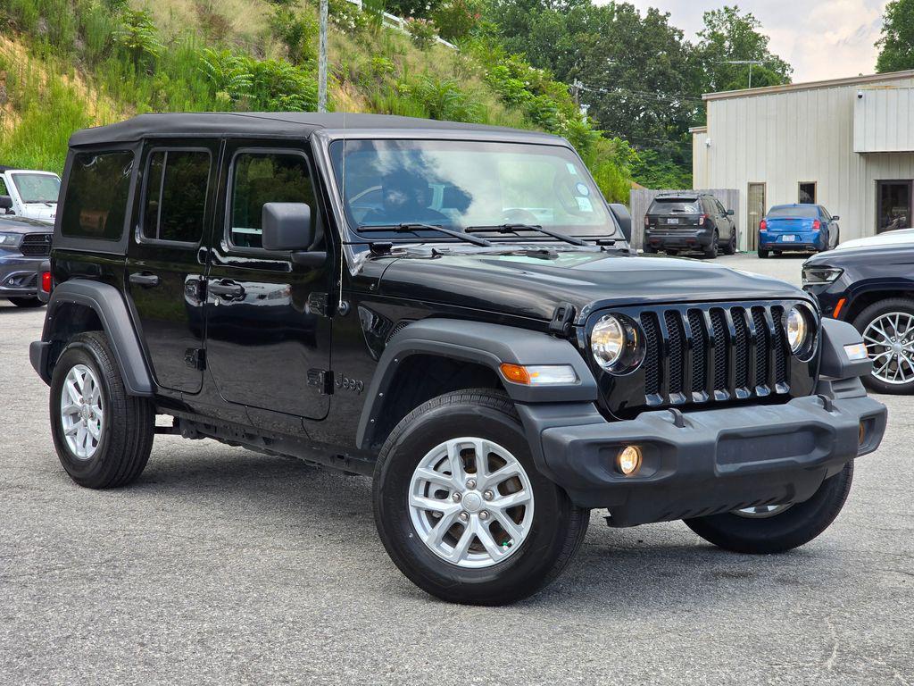 used 2023 Jeep Wrangler car, priced at $26,397
