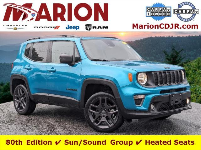 used 2021 Jeep Renegade car, priced at $22,696