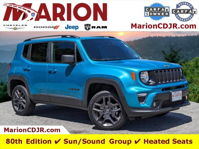 used 2021 Jeep Renegade car, priced at $21,664