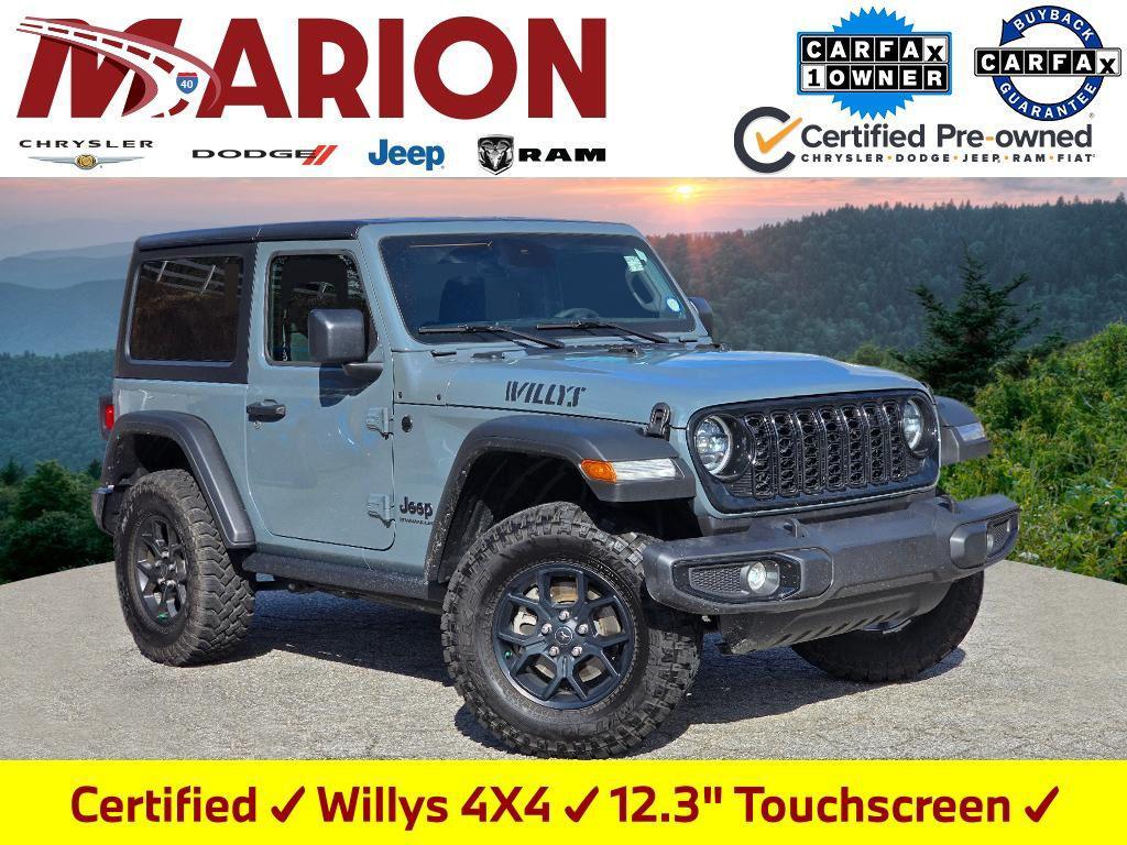 used 2025 Jeep Wrangler car, priced at $37,200