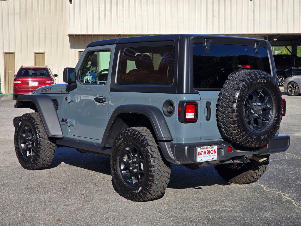 used 2025 Jeep Wrangler car, priced at $37,200