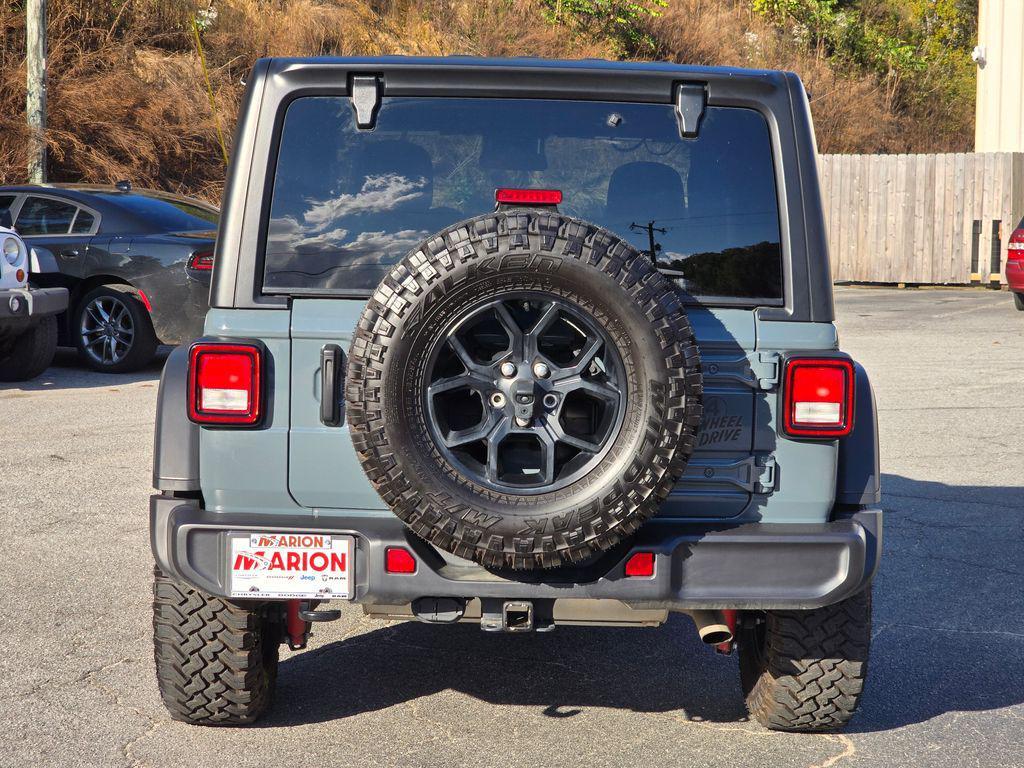 used 2025 Jeep Wrangler car, priced at $37,200