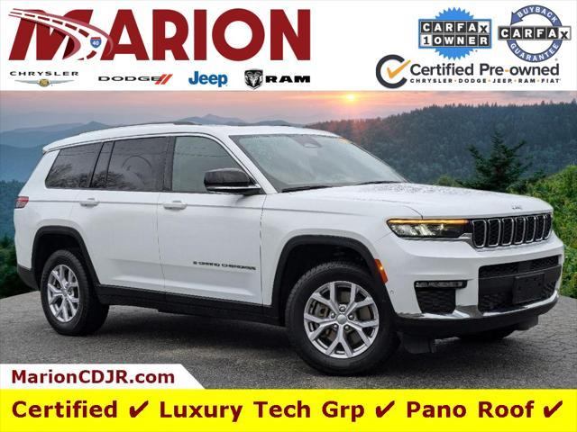 used 2022 Jeep Grand Cherokee L car, priced at $31,871