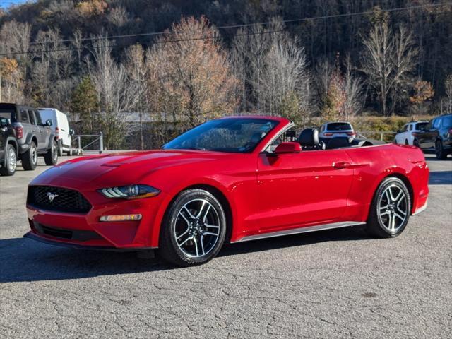 used 2021 Ford Mustang car, priced at $20,971