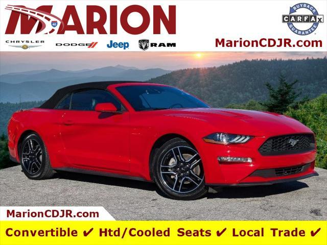 used 2021 Ford Mustang car, priced at $20,971