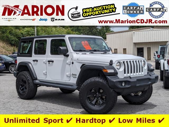 used 2018 Jeep Wrangler Unlimited car, priced at $27,749