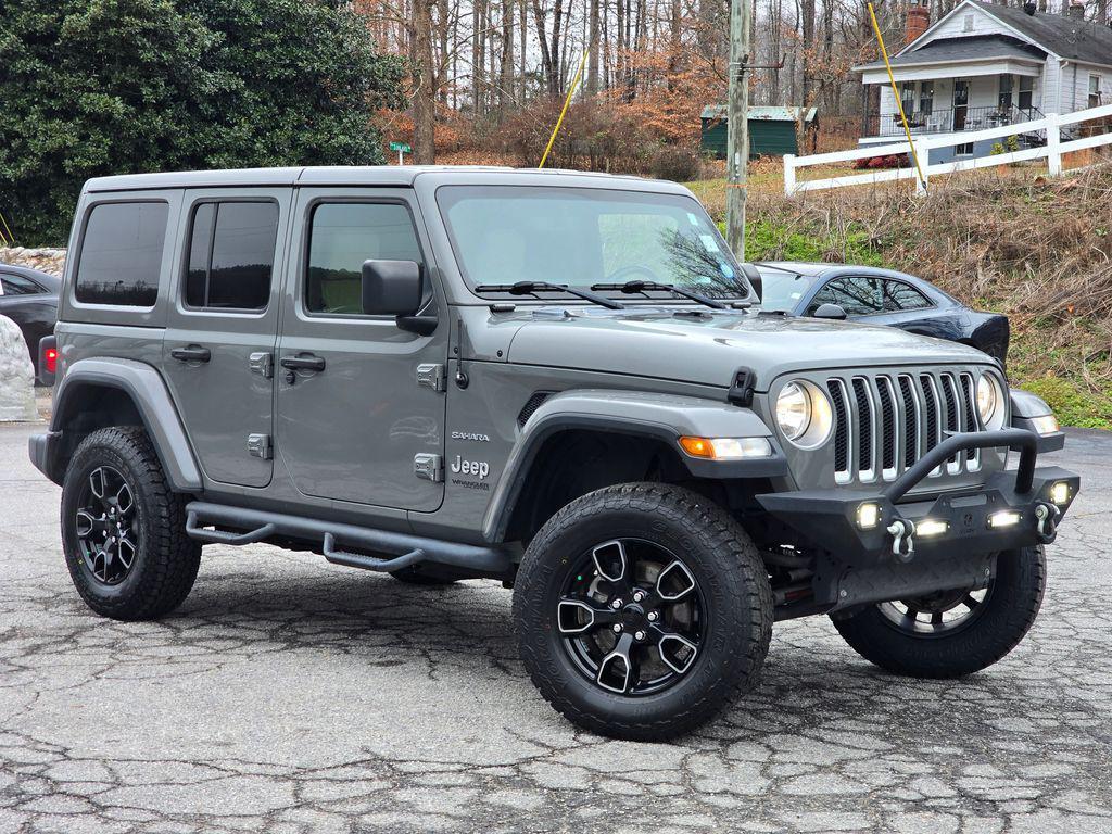 used 2018 Jeep Wrangler Unlimited car, priced at $22,000