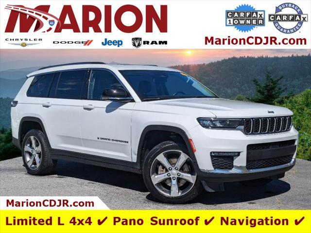 used 2021 Jeep Grand Cherokee L car, priced at $36,500