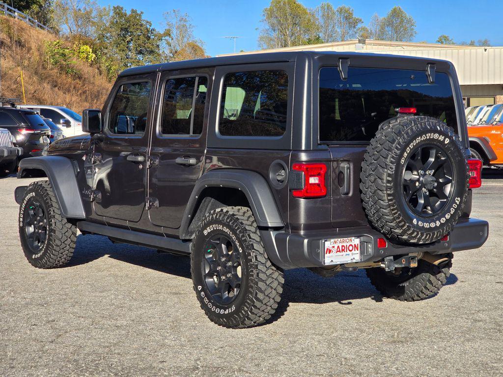 used 2022 Jeep Wrangler car, priced at $30,493