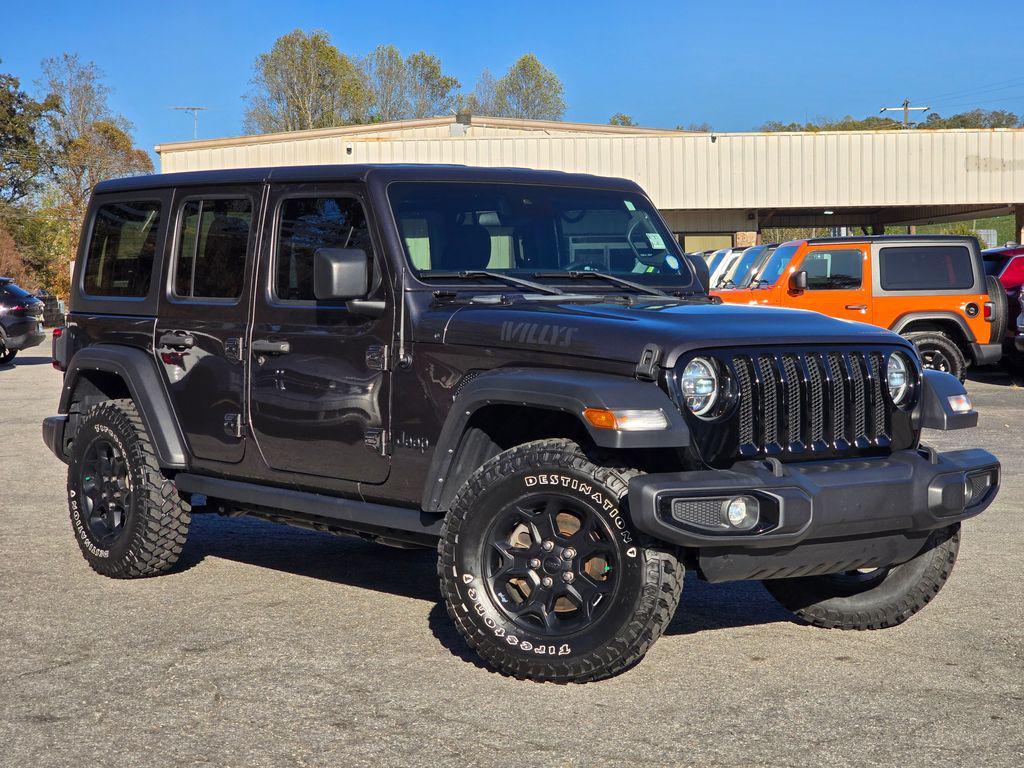 used 2022 Jeep Wrangler car, priced at $30,493