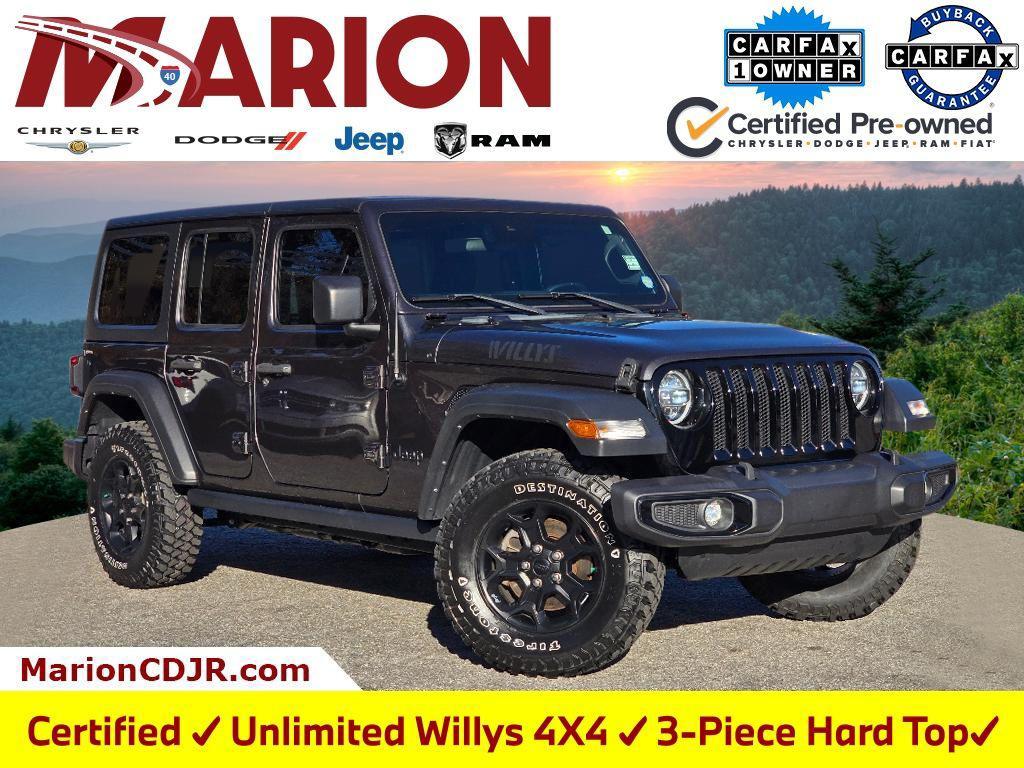used 2022 Jeep Wrangler car, priced at $30,493