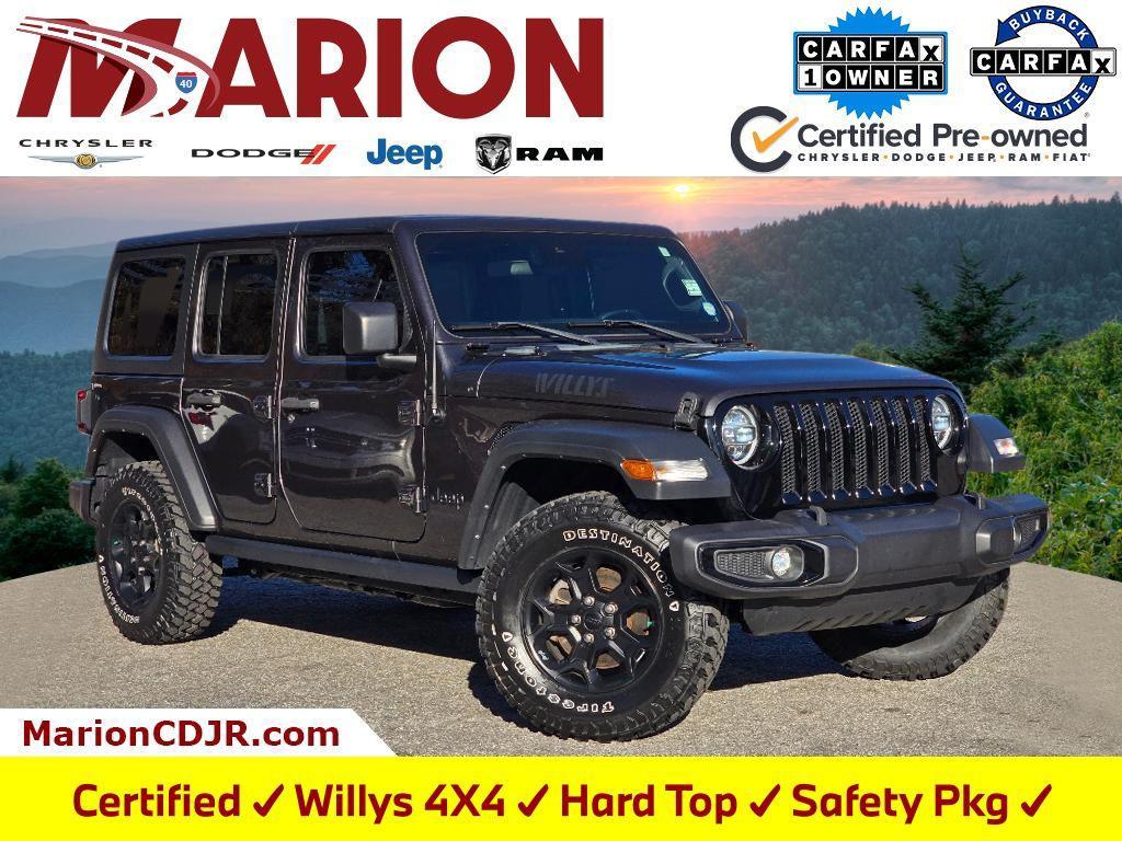 used 2022 Jeep Wrangler car, priced at $30,000