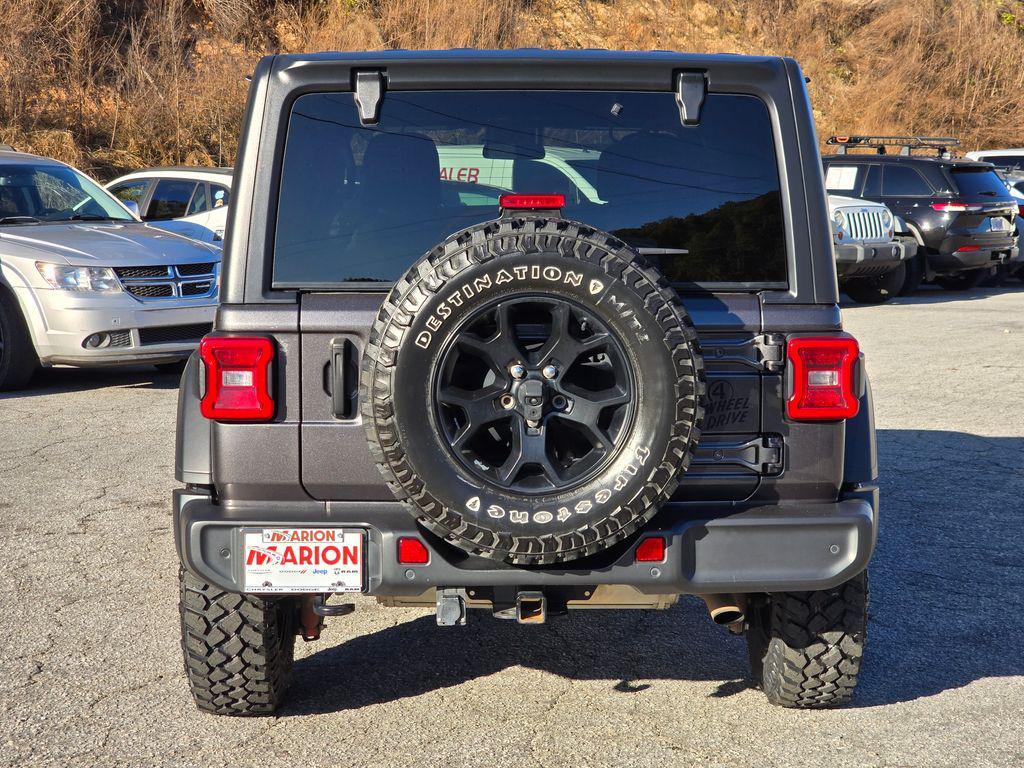 used 2022 Jeep Wrangler car, priced at $30,493