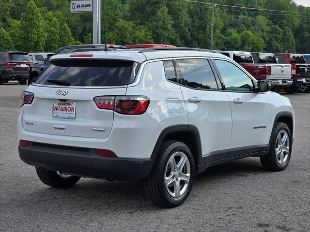 used 2023 Jeep Compass car, priced at $21,231
