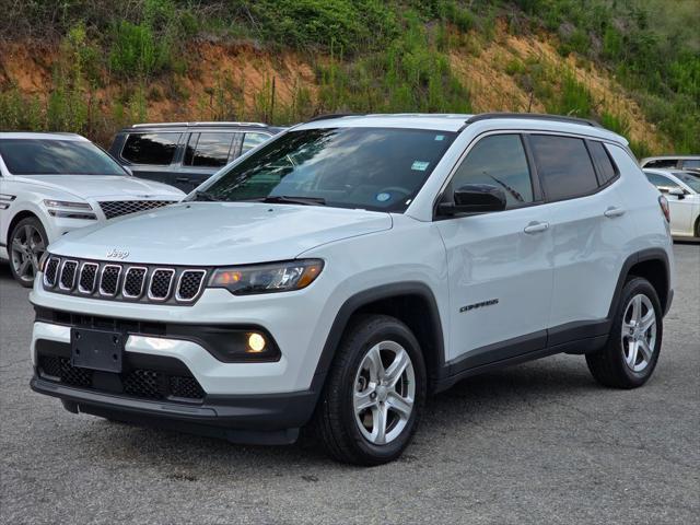 used 2023 Jeep Compass car, priced at $21,231