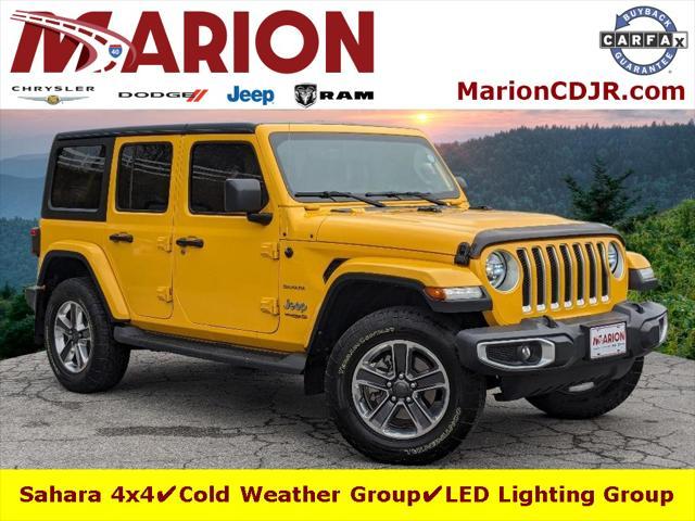 used 2020 Jeep Wrangler Unlimited car, priced at $33,924