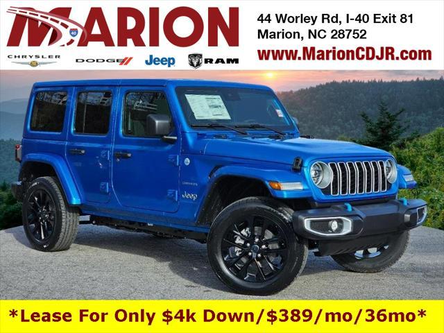 new 2024 Jeep Wrangler 4xe car, priced at $53,065