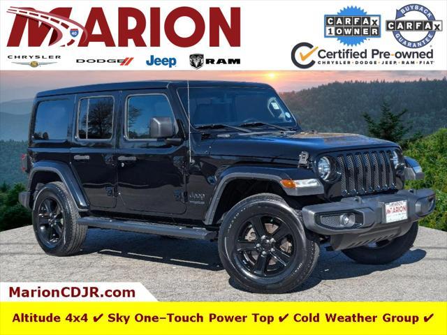 used 2019 Jeep Wrangler Unlimited car, priced at $29,791