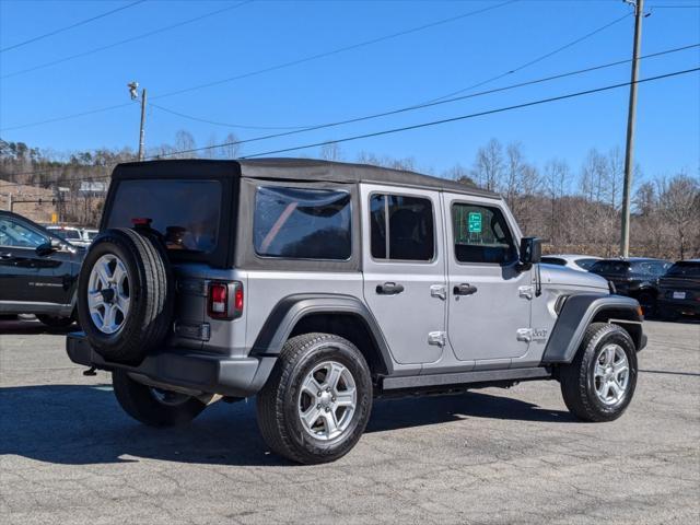 used 2021 Jeep Wrangler Unlimited car, priced at $28,775