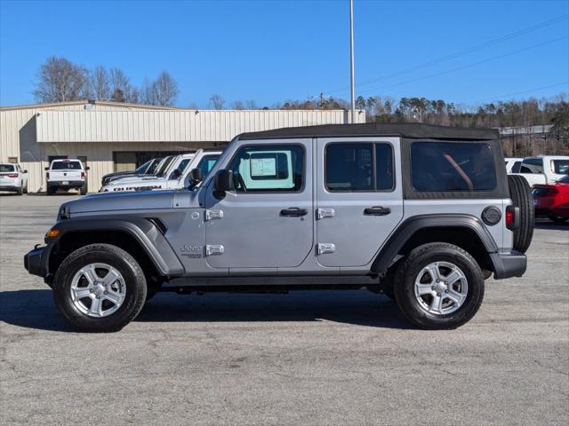 used 2021 Jeep Wrangler Unlimited car, priced at $28,775