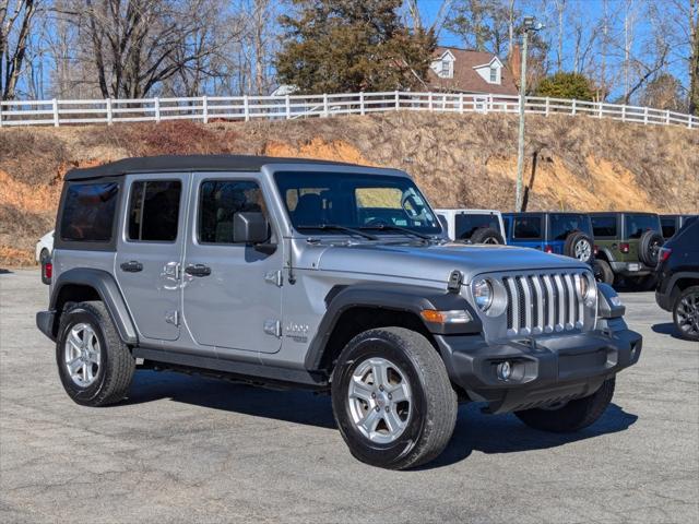 used 2021 Jeep Wrangler Unlimited car, priced at $28,775