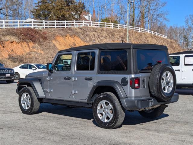 used 2021 Jeep Wrangler Unlimited car, priced at $28,775