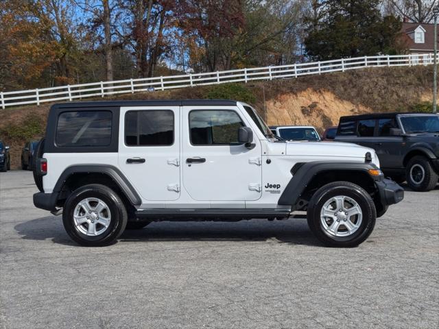 used 2021 Jeep Wrangler Unlimited car, priced at $29,871